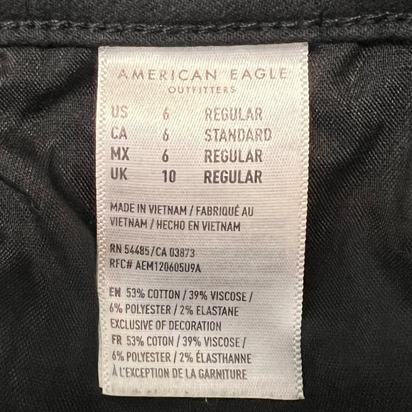 American Eagle super hi rise Jegging next level stretch size 6 - Picture 4 of 7